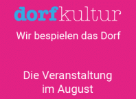 Dorfkultur: Sprayday im KDW - FR. 15.08
