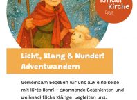 Adventwandern Kinderkirche & Familienkirche - SO. 14.12 in Egg