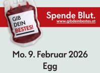 Blut spenden & Gutes tun – MO, 09.02