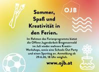 Sommer, Spaß und Kreativität – Workshops in den Sommerferien