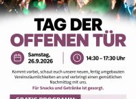 Tag der offenen Tür beim Verein Tanzeck -  SA, 26.09